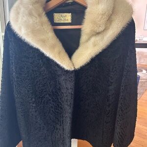 Vintage Persian Jacket w/Fur Collar
